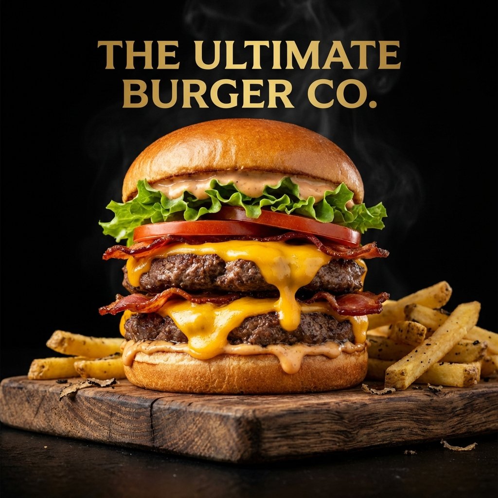 Hamburguesa premium - menú digital hamburguesería