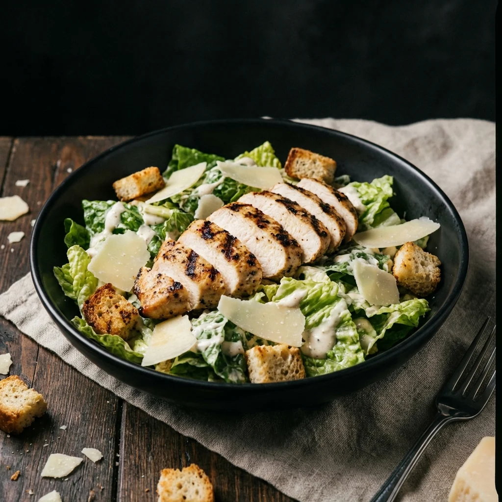 Ensalada fresca con especificación de alérgenos